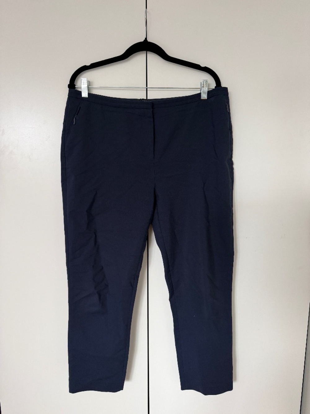 SABA Navy Tailored Ankle Pants Women’s Size 10US Work Office Trousers